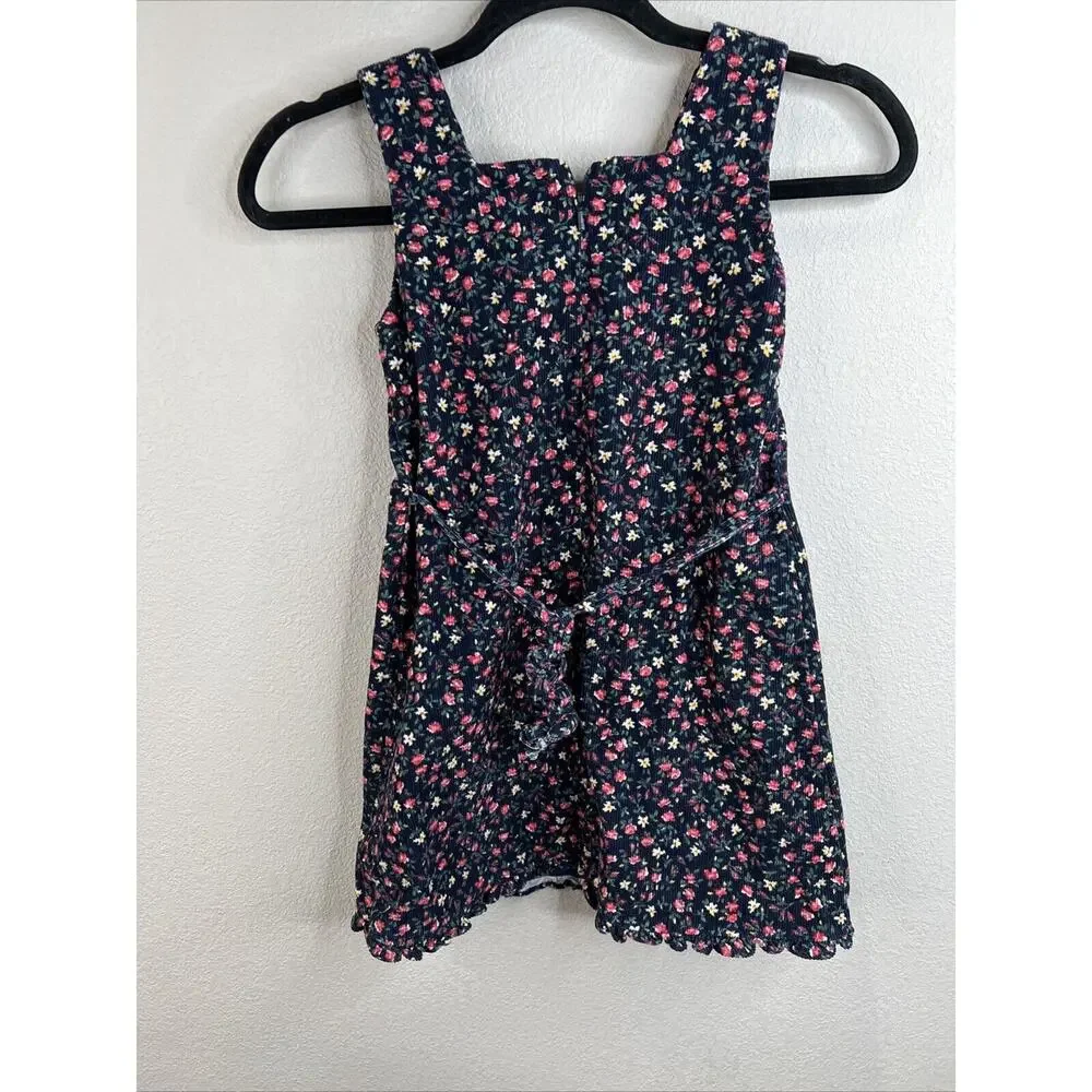 Ralph Lauren Floral Corduroy Little Girls Size‎ 6